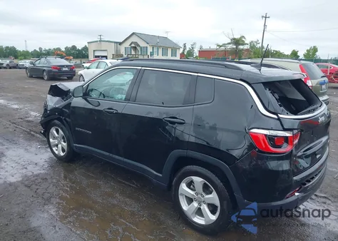 2020 Jeep Compass Latitude Fwd from USA, damaged, VIN 3C4NJCBBXLT166231